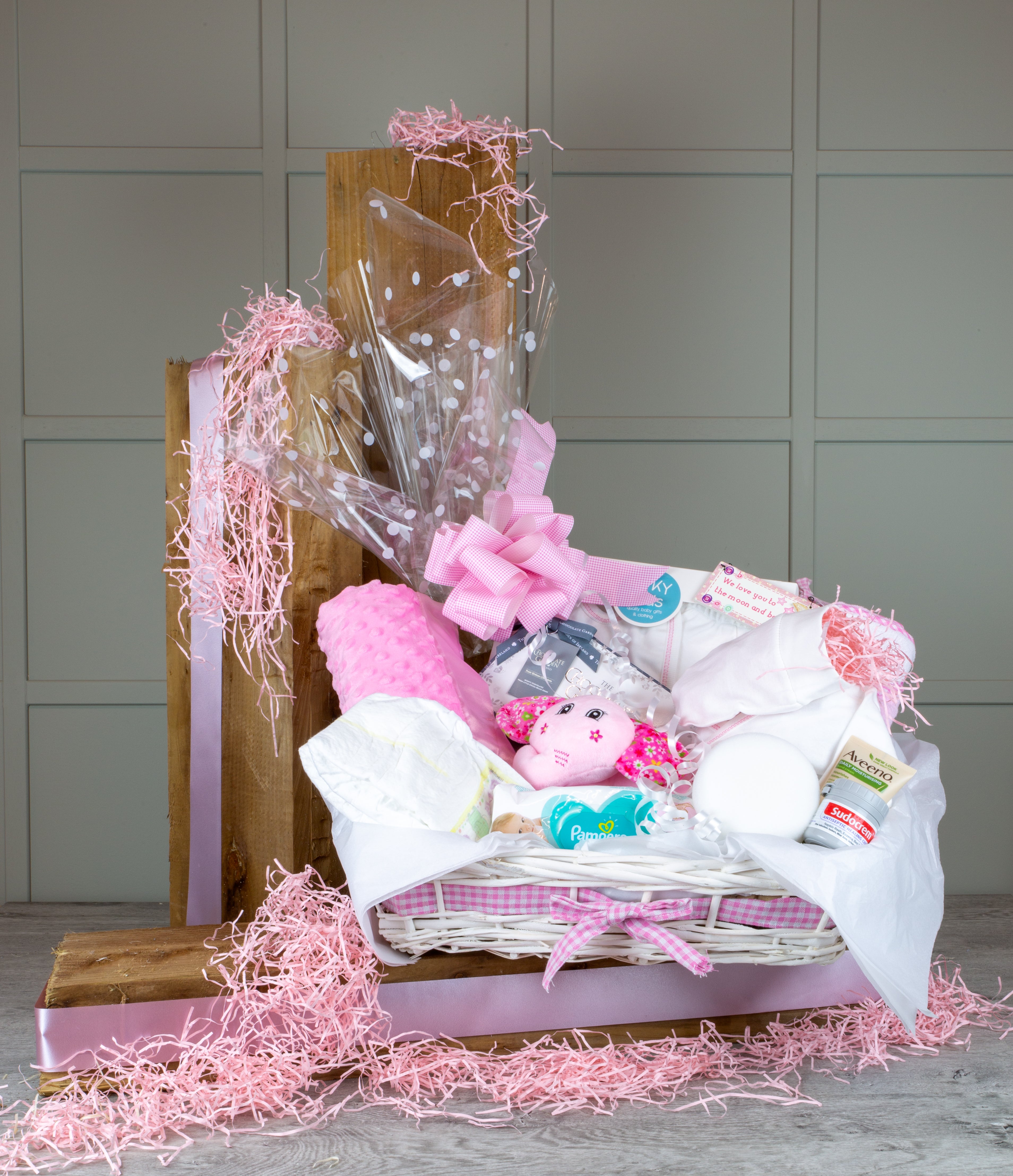 Hamper Girl Baby Shower Presents Gift Hamper For Mother