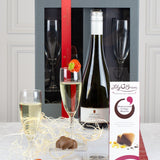 Italian Prosecco and chocolate gift box